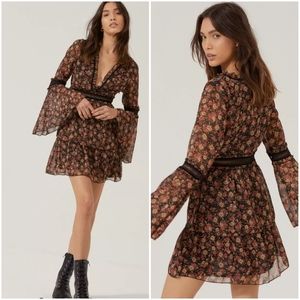 Nasty Gal floral dress
